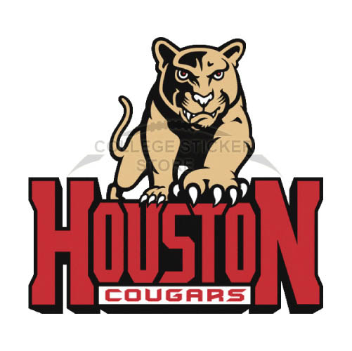 Design Houston Cougars Iron-on Transfers (Wall Stickers)NO.4575